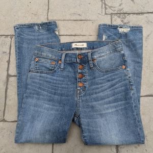 Madewell Cali Demi Boot Petite Jeans